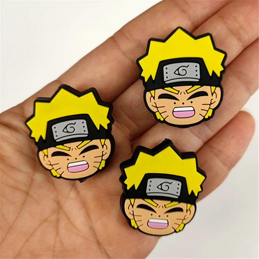 5pcs cartoon PVC Naruto Focal Beads for DIY bracelet necklace anklet pen Accessories