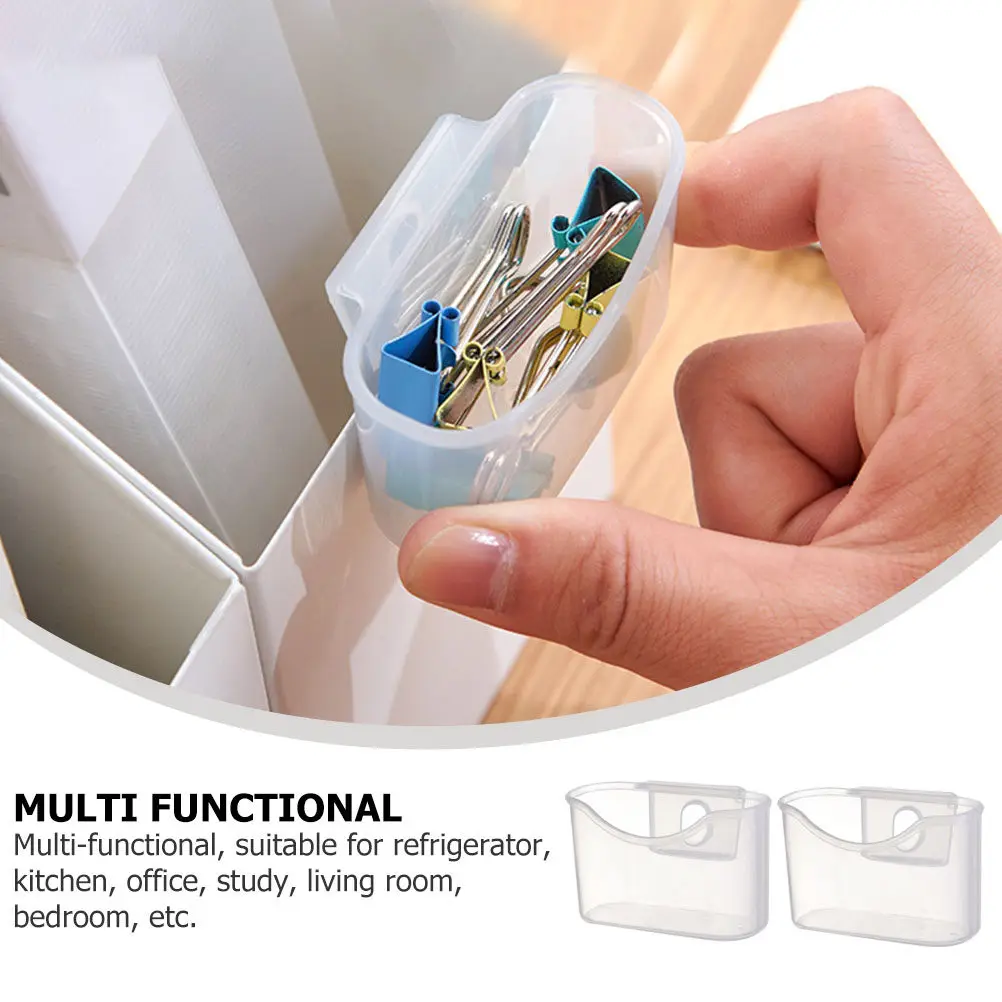 Refrigerator Hanging Rack 4 Pack Mini Fridge Organizer PP Seasoning Packet Sauce Bag Condiment Holder