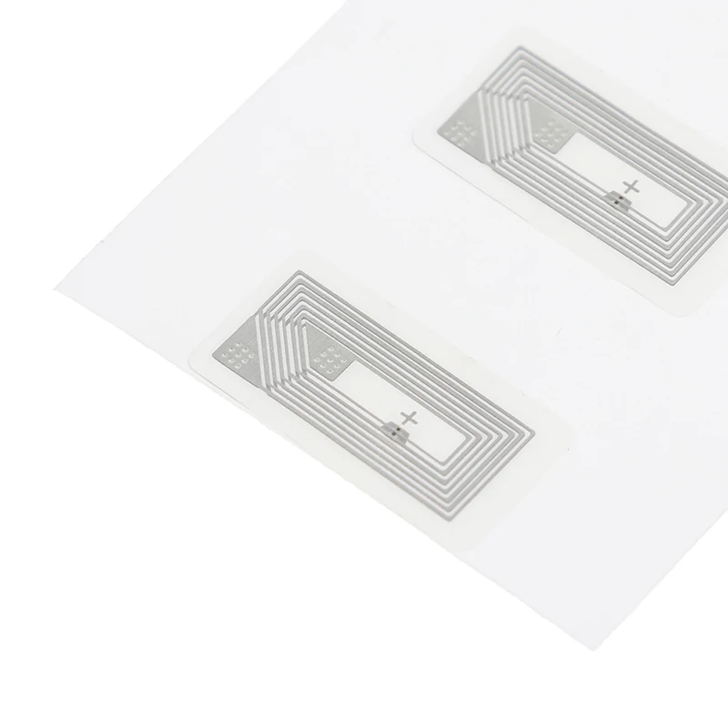 (N) 10/50/100Pcs NFC Chip Ntag213 Sticker Wet Inlay 11x21MM 13.56MHz Label Tag 213 Anti-counterfeiting Label Electronic Label