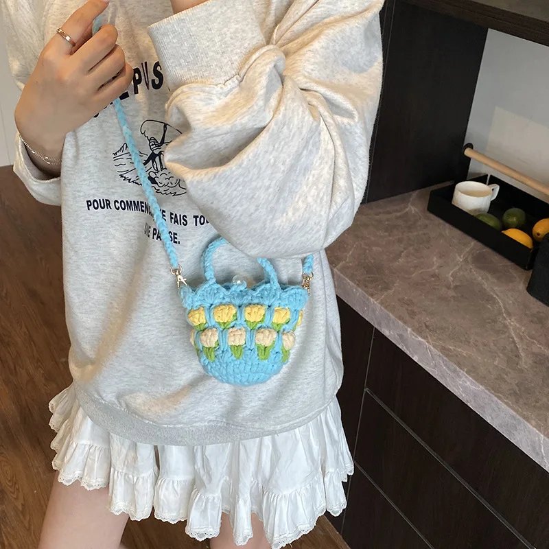 Sweet Mini Children Crossbody Bags for Girl Cute Flower Purse and Handbags Shoulder Bag Mother Kids Bags for Girl Сумка Женская view 2