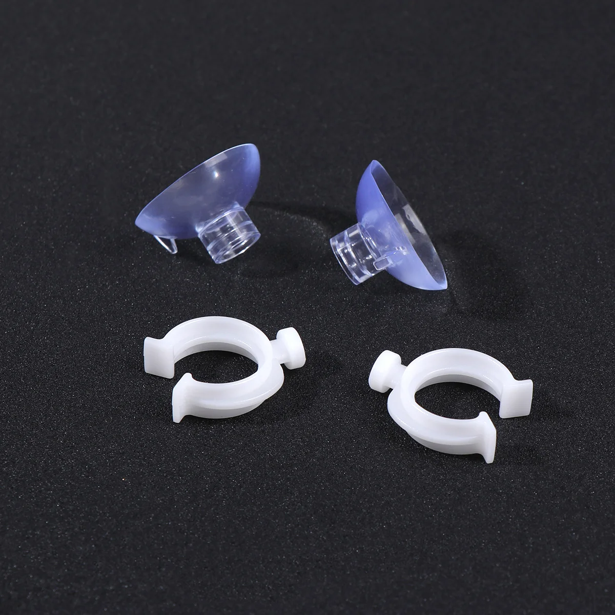 

20 Pcs Fish Tank Suction Cup Holder Clip Aquarium Hose Bracket Accessories Tidy Cable Underwater Clamps Durability Practical