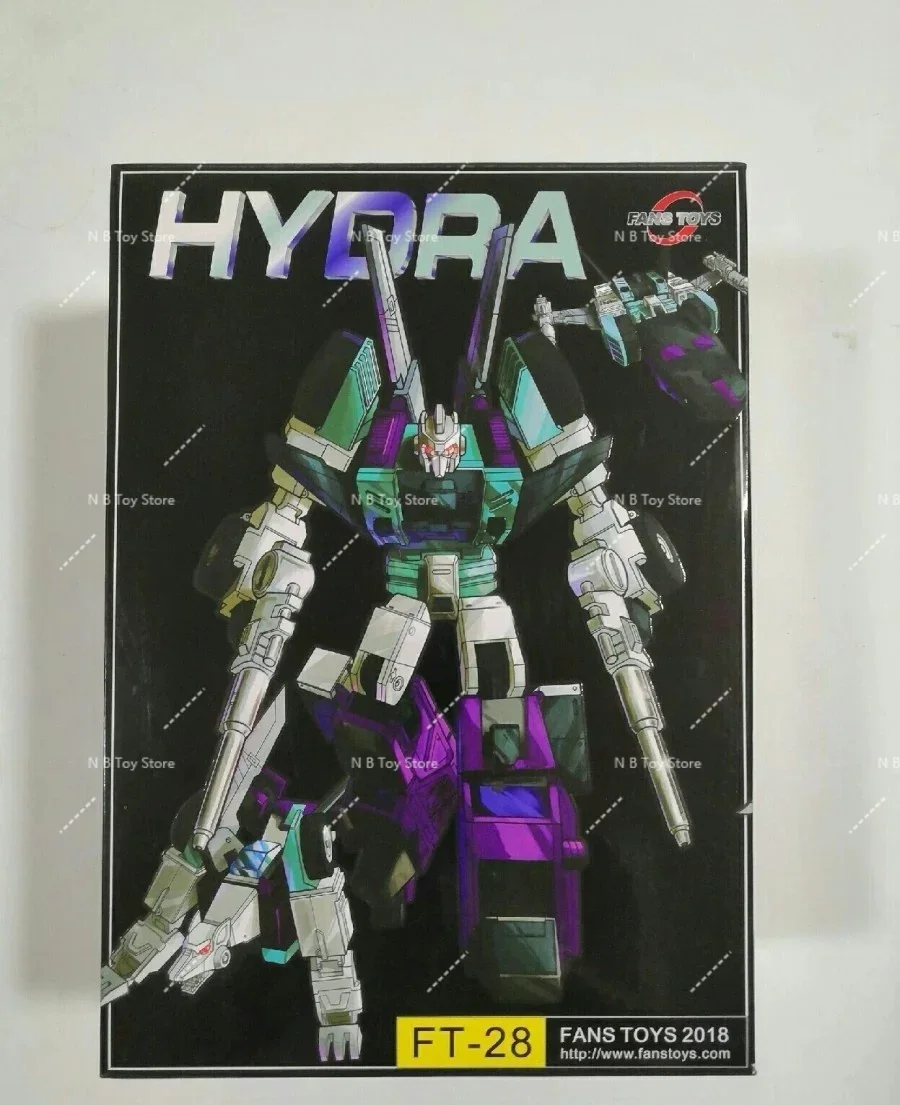 Trasformazione FansToys FT-28 FT28 Hydra SIXSHOT Parti in lega Action Figure Giocattoli con scatola
