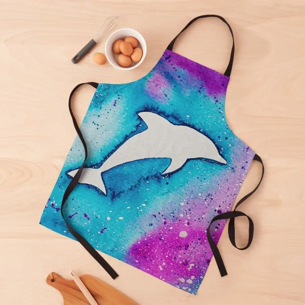 Dolphin Apron All For Kitchen And Home chef costume Apron