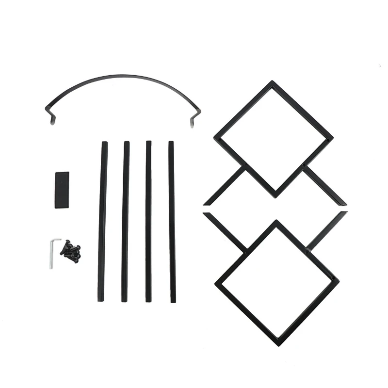 Desktop Creative Bookshelf Iron Storage Rack Display Rack Magazine Placement Desk Organizer Shelf Modern Living Room Furniture