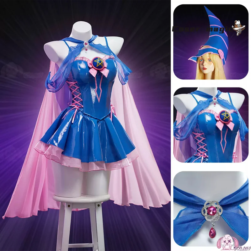 

dark magician girl Cosplay Costume yu gi oh Anime Cosplay Costume Halloween Christmas Role Playing Party Comic Women