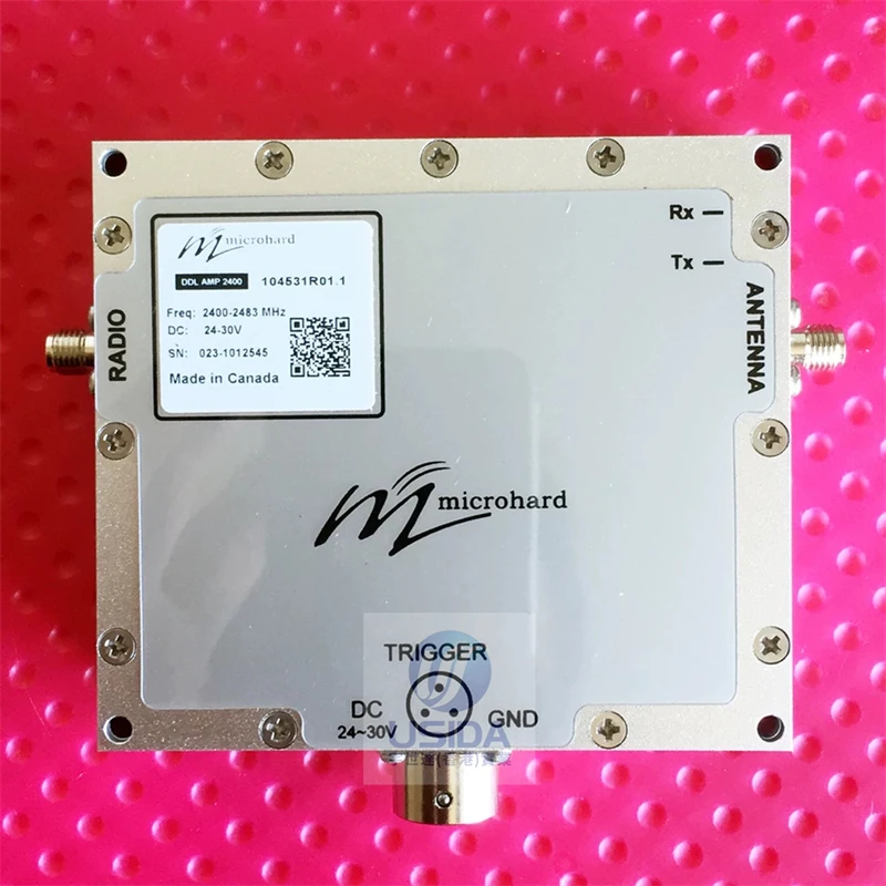 Amplifier radio digital, 1 buah Microhard 902MHZ 928MHZ 2.4G 2.3G dilengkapi NDR-75-24/3A