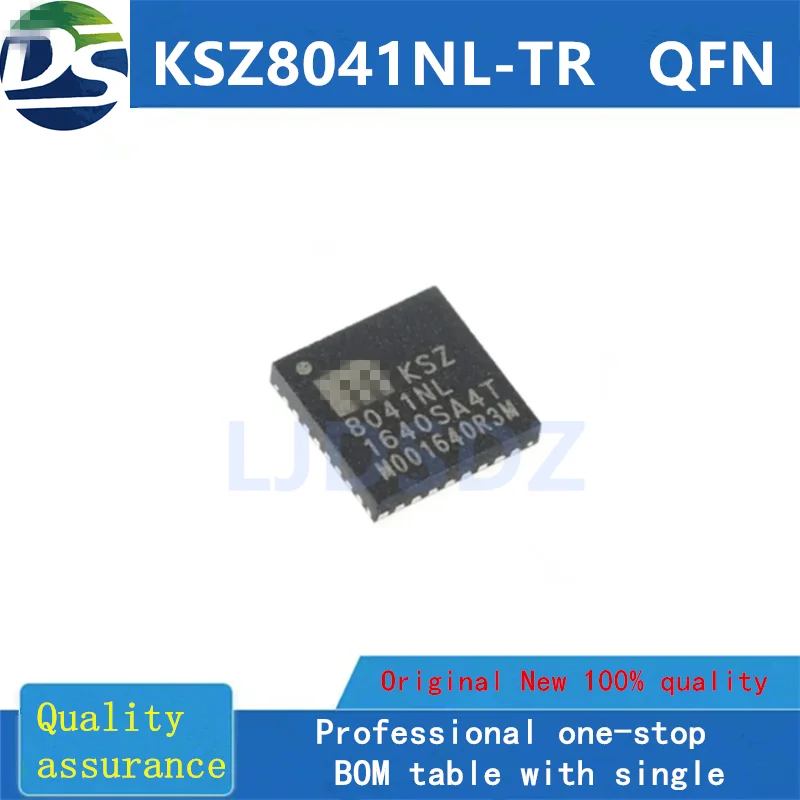 5PÇS/LOTE  KSZ8041NL-TR   QFN     NEW  IN  STOCK