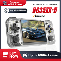 ANBERNIC RG35XX H Handheld Game Console 3.5''IPS Screen HDMI Output Linux System RG35XXH Retro Video Simulator Console Kids Gift