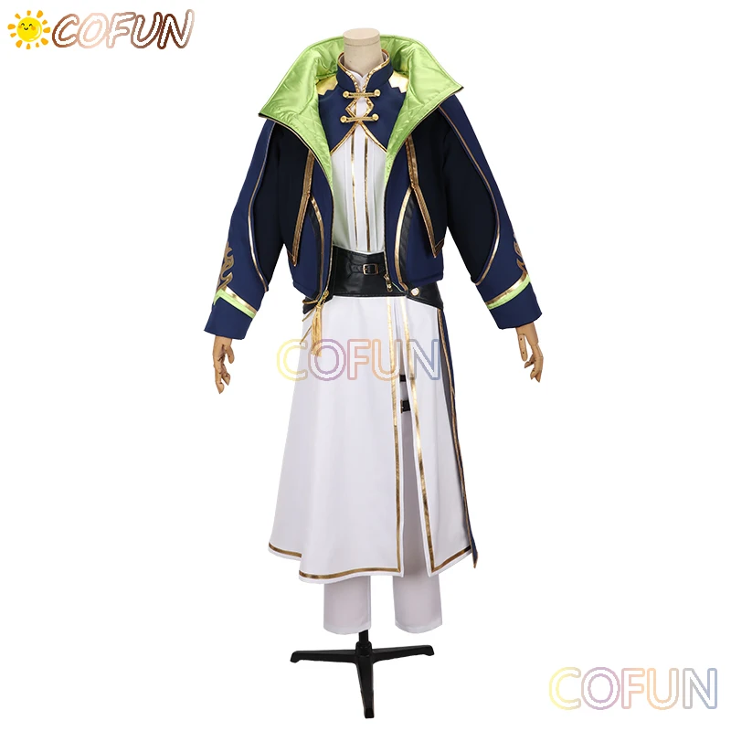 

COFUN [Customized] Ibaraki NIJISANJI VTuber Cosplay Costume - 7th Anniversary World Tour 2025 Singin' in The Rainbow Outfit Wome