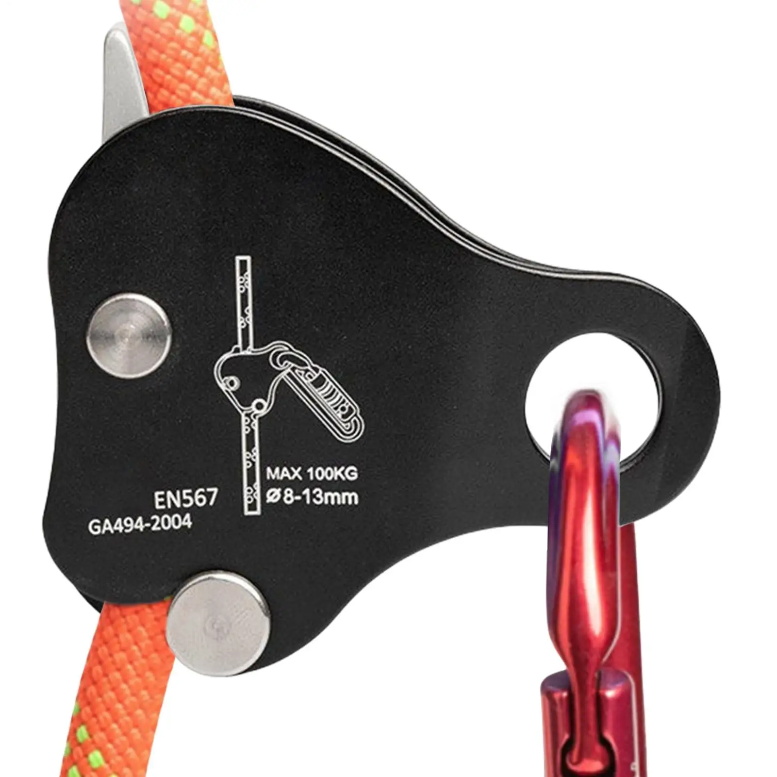 

Подъемник для скалолазания, защита от падения, дерево, арборист, веревка, захват для скалолазания, ручной подъемник, несущее альпинистское оборудование с падением