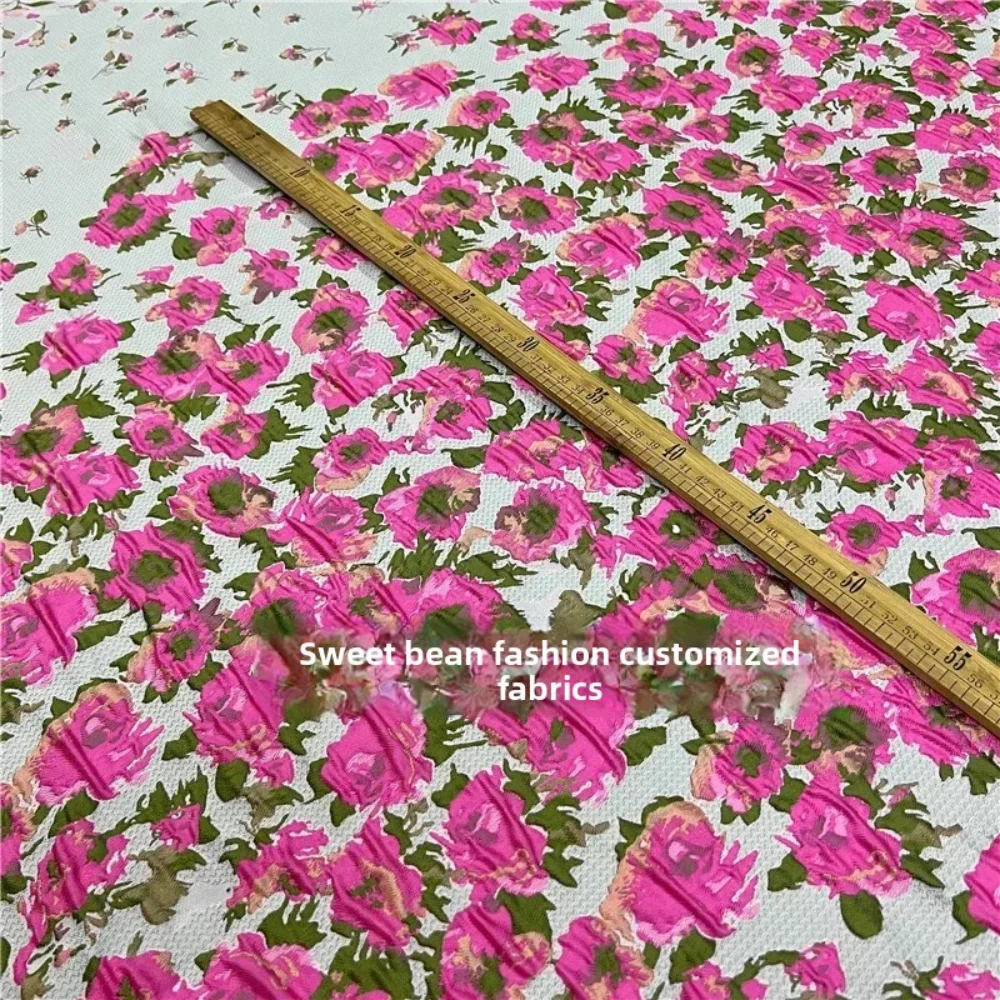 

Парчовая жаккардовая ткань, окрашенная полиэстером, нейлоновый материал, тисненое платье, ветровка, одежда, шитье по метрам, оптовая продажа ткани