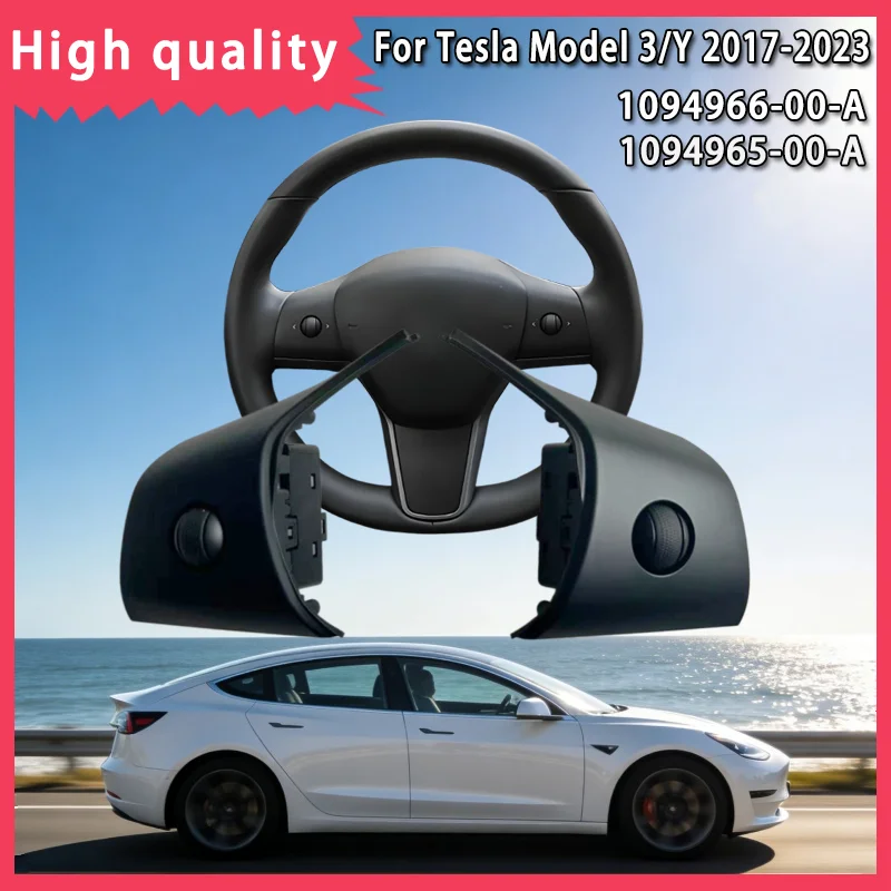 

Для Tesla Model 3/Y 2017-2023: Высококачественный переключатель кнопок на руле 1094965-00-A, 1094966-00-A, Автозапчасти для замены