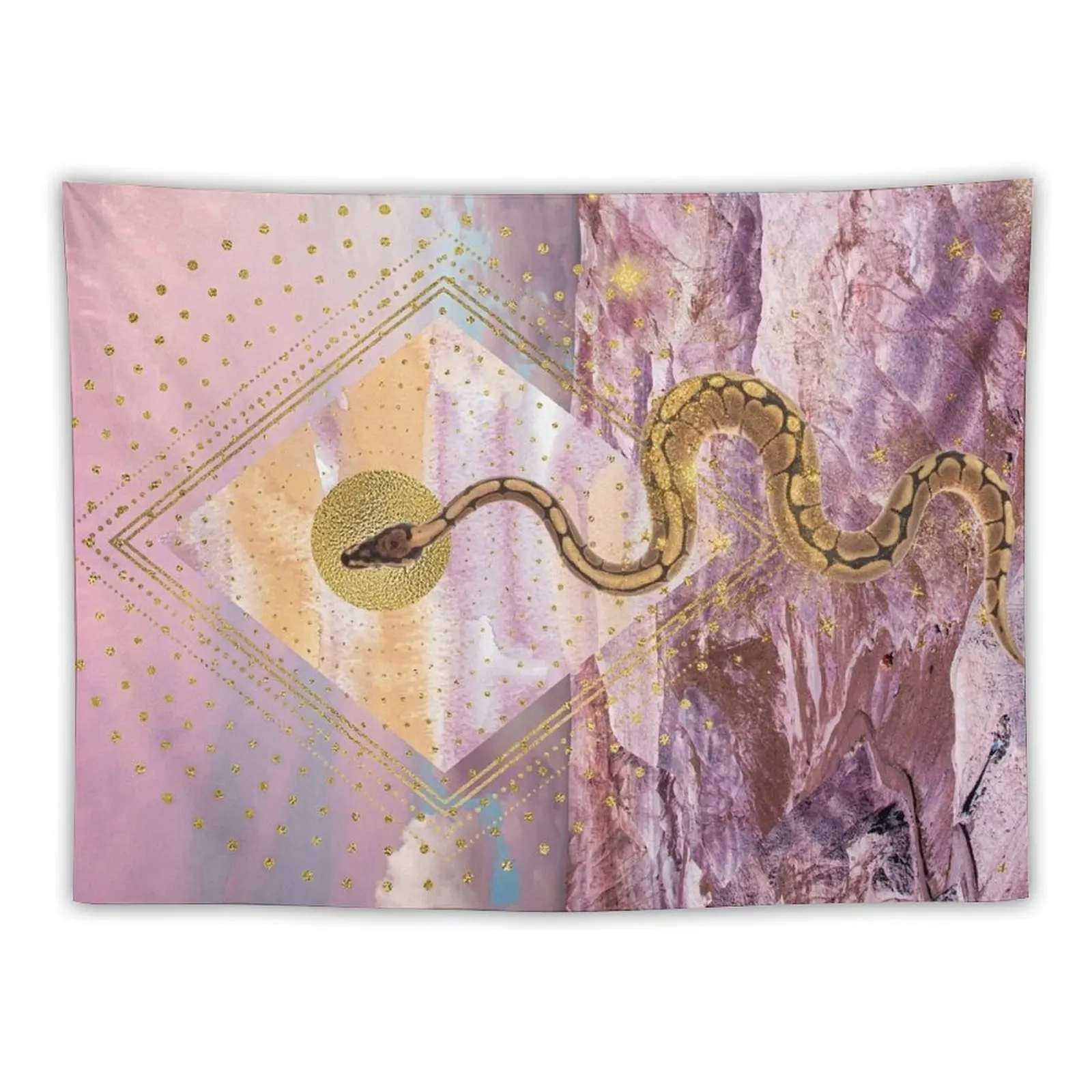 Sparkle serpent Tapestry Room Decor Korean Style Decorative Wall Murals Tapestry