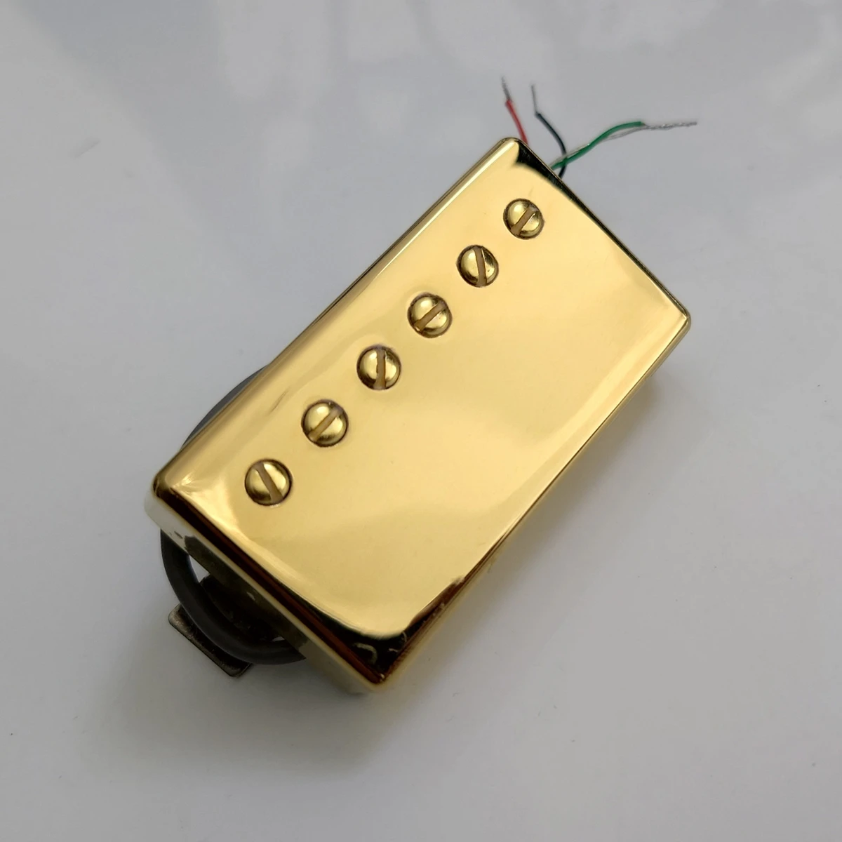 Electric Guitar Pickups Alnico Humbucker Pickups \'57 And \'57 Plus Set Cover Gold 4C Conductor with Wiring Harness