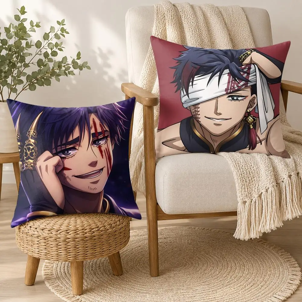 Record Of R-Ragnarok Cushion Cover Square Decorative Throw Pillow 40x40cm For Sofa Bedroom Living Room Home Decor