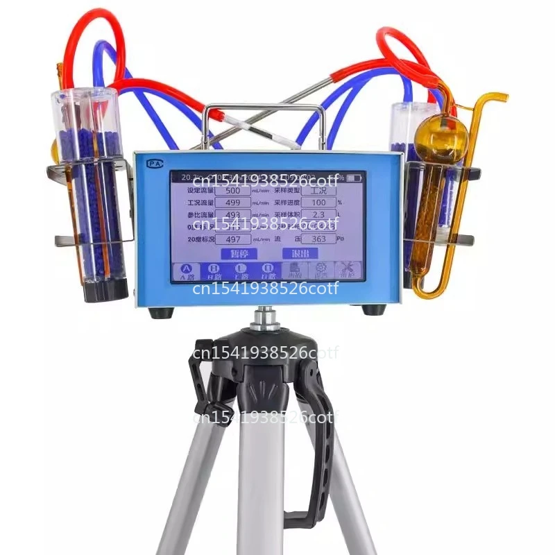 

Газоанализатор QCS-6000 (A) с четырьмя каналами для отбора проб воздуха (электронный расходомер постоянного потока)