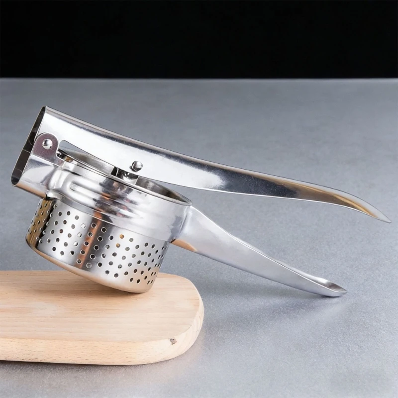 Practical Stainless Steel Manual Juicer For Vegetables And Fruits With Strong Squeezing Power Easy to Clean HX6C