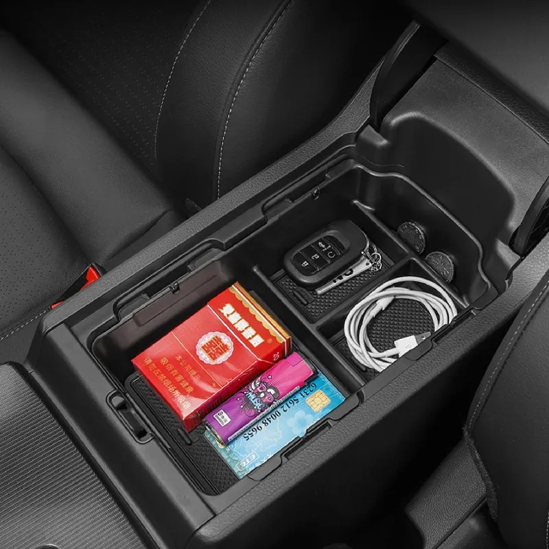 Per Honda Civic 11th Gen 2021 2022 2023 Auto Bracciolo Scatola di Immagazzinaggio Nascosta Console Centrale Vassoio Organizer Supporto Accessori Interni