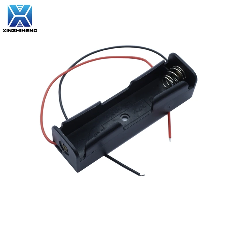 1pcs DIY 3.7V Series Circuit For 1 2 3 4 Way 18650 Battery Slots Battery Box Holder With Wire Lead But Without A Lid