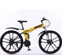Mou ntain Bike 26 Inch 24 Inch Variable Speed Folding Sho ck Absorber Bicycle Disc Brake Stud ent
