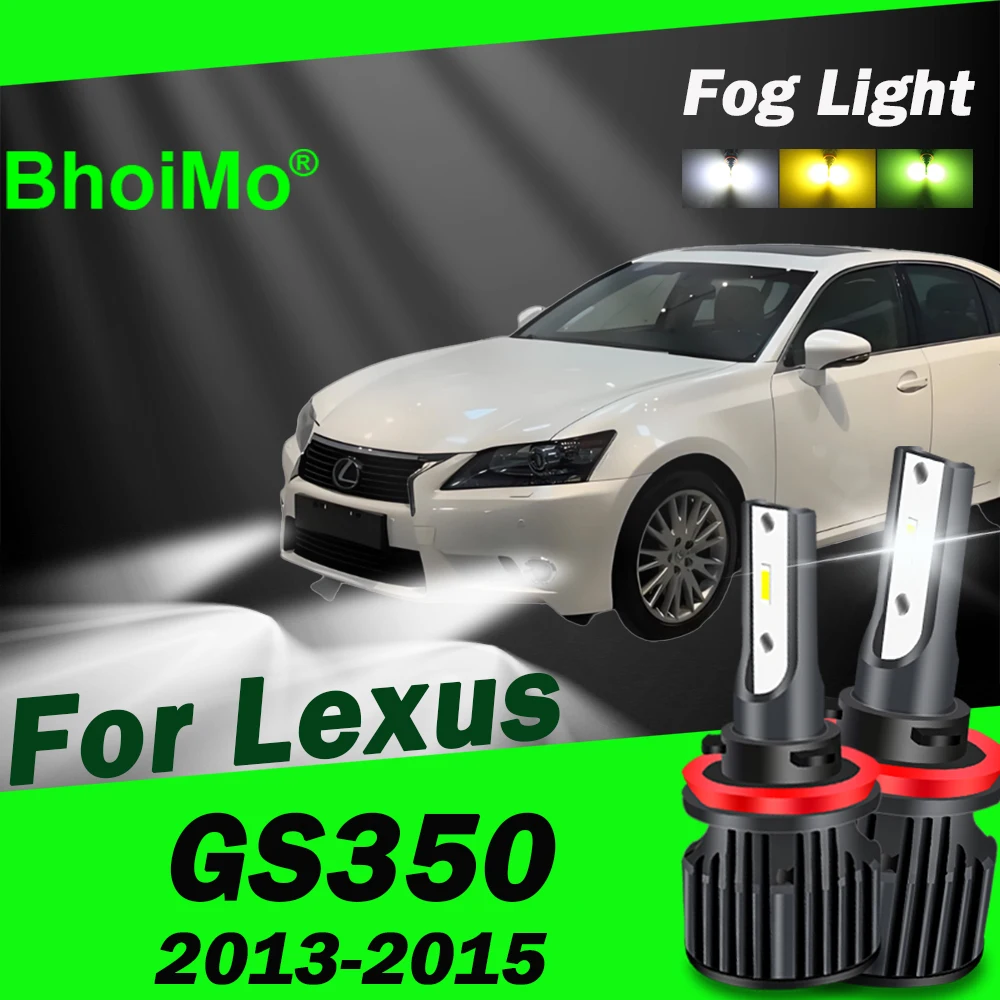 

For Lexus GS350 Led Front Fog Light Lamps 2013 2014 Bulbs 2015