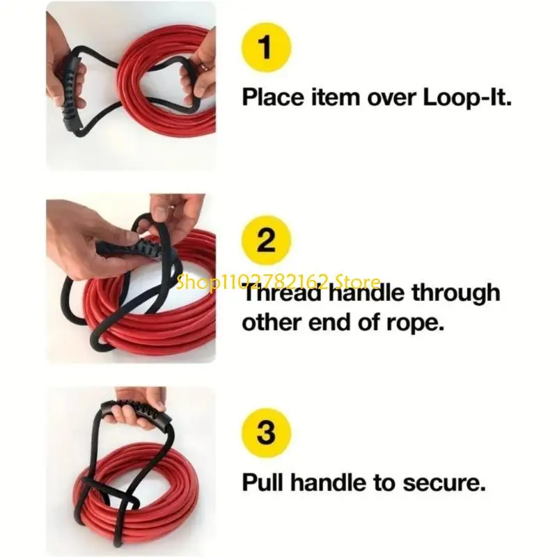 547B Power Wire Organizers Electrician Cable Storage Organizers Handheld Cable Strap