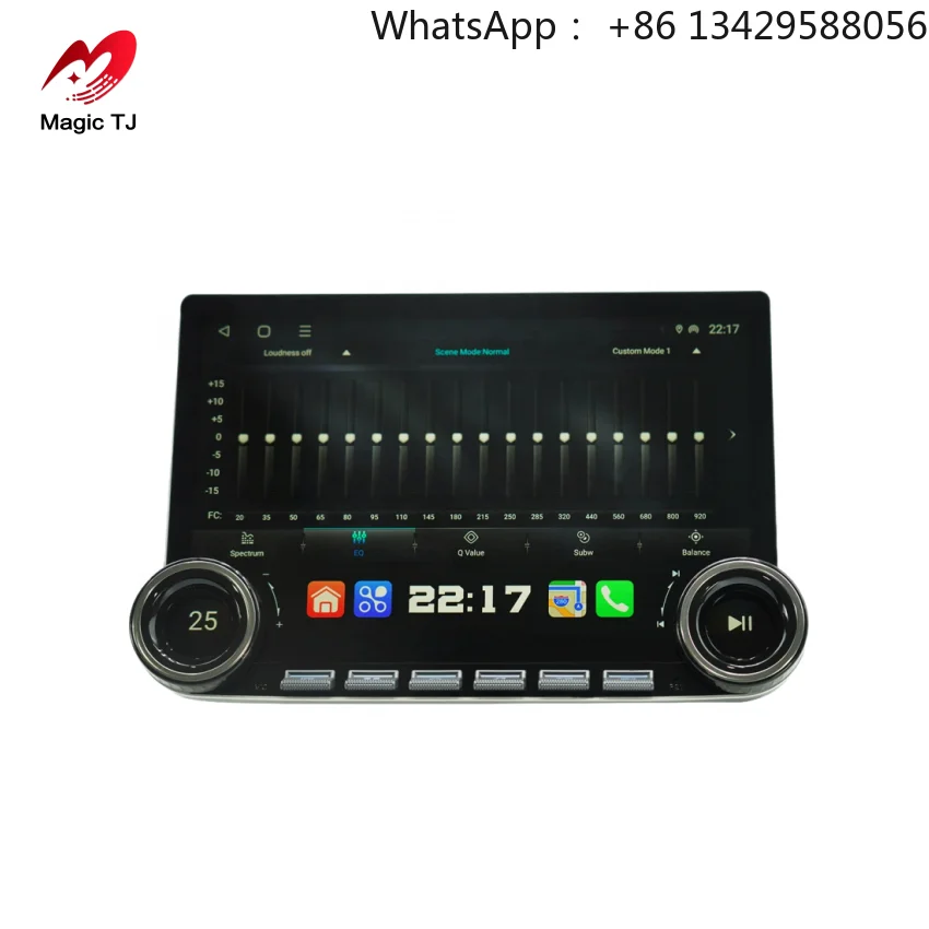 

New Universal Android 10-13 Inch Car Radio GPS Navigation Double Knob Screen Car for DVD Player with Carplay Auto GPS Amplifier