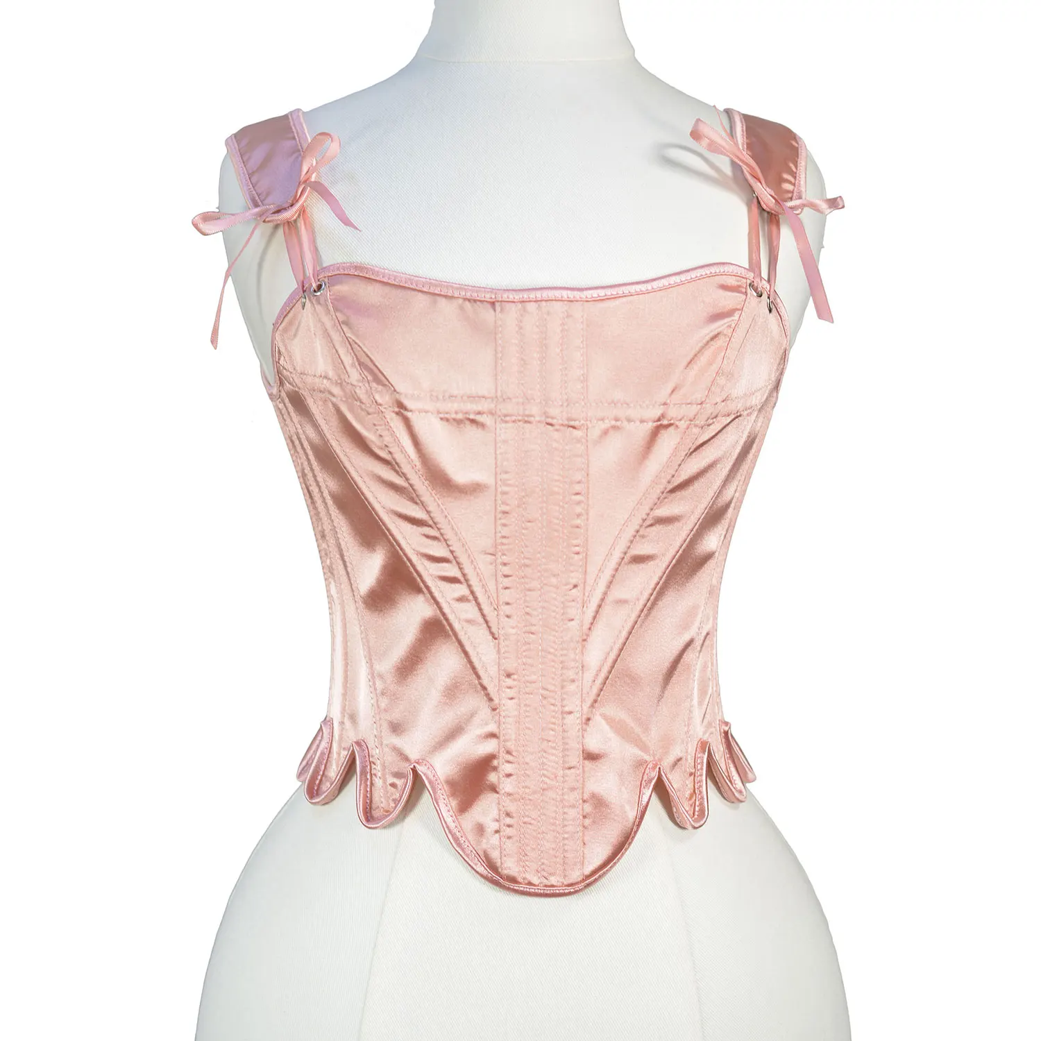 Vintage French Corset Tops To Wear Out Sexy Floral Strappy Bustier Tank Top Lace Up Women Flower Camis