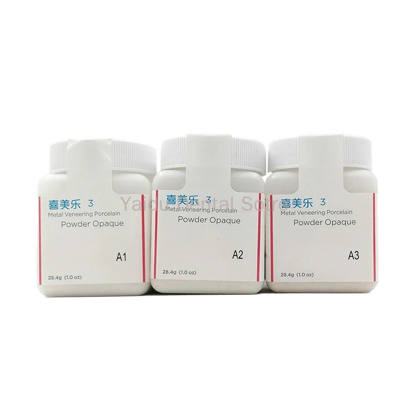 

Dental Materials Ceramco3 Porcelain Powder Series 26 Colors Transparent and Semi-transparent Denture Processing Consumables