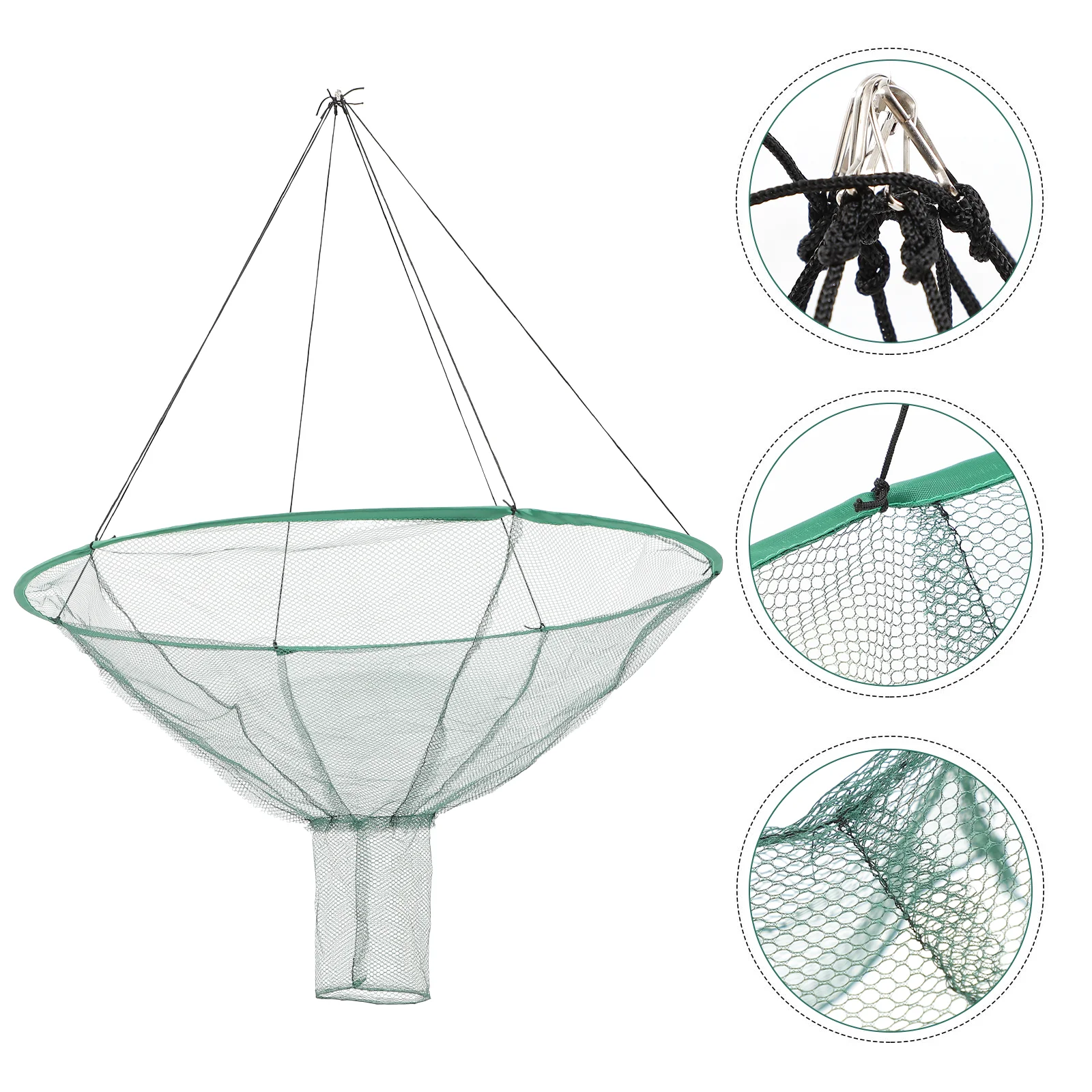 

Fishing Net Lobster Hand Foldable Bait Trap Collapsible Shrimp Accessories Lures