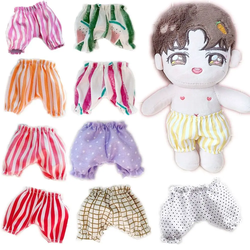 Multiple Styles 20cm Pumpkin Pants Stripe Wave Point Doll Shorts Handmade Lantern Mini Pants Joint Doll