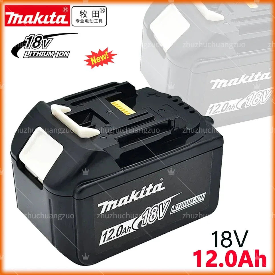 

Makita Original 18V 9.0Ah 12.0Ah With LED lithium ion replacement LXT BL1860B BL1850 Makita rechargeable power tool battery 9000