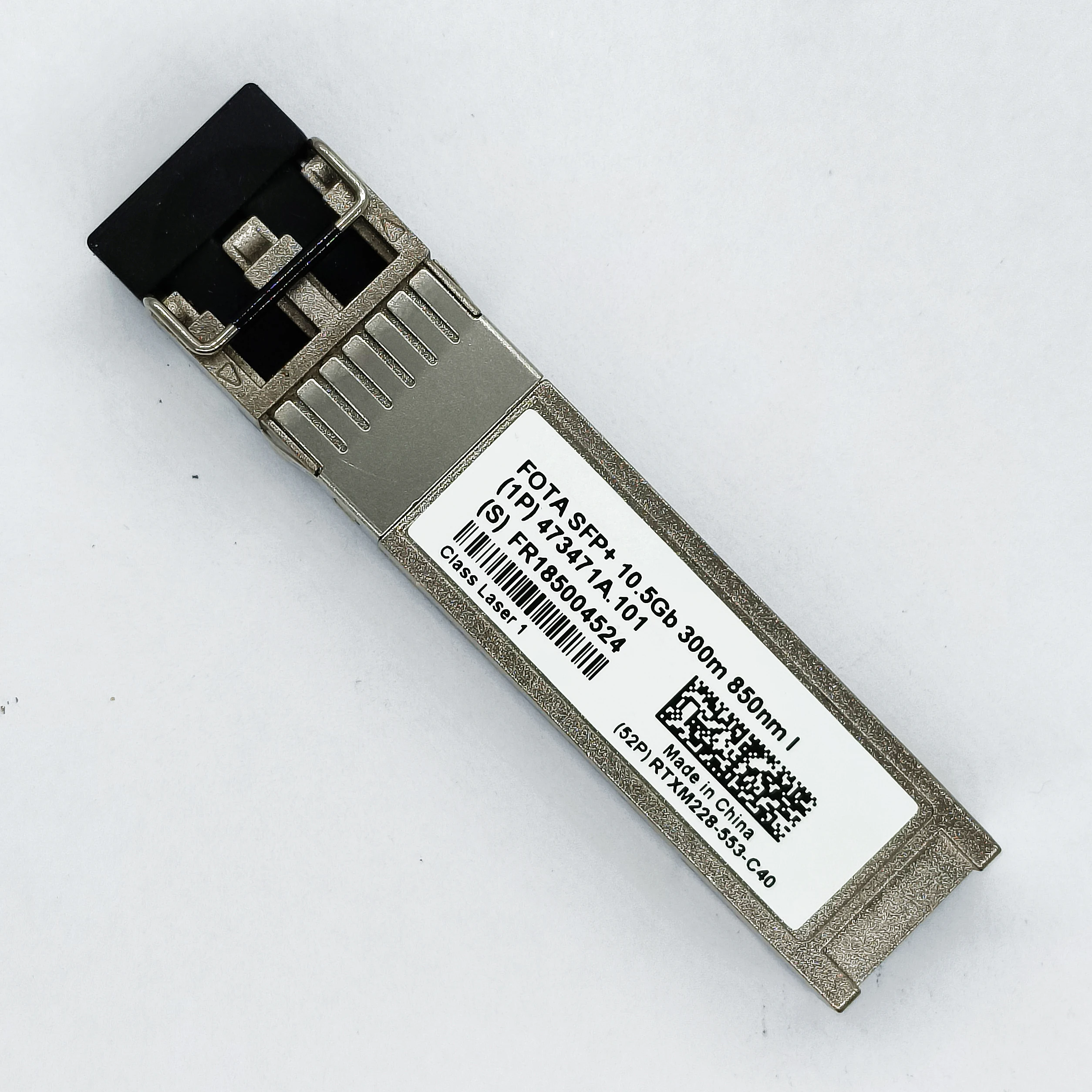 

Genuine For Nokia 473471.A.101 FOTA RTXM228-553-C40 SFP+ 10.5Gb 300m 850nm I-Temp MMF LC Refurbished Transceiver Optical Module