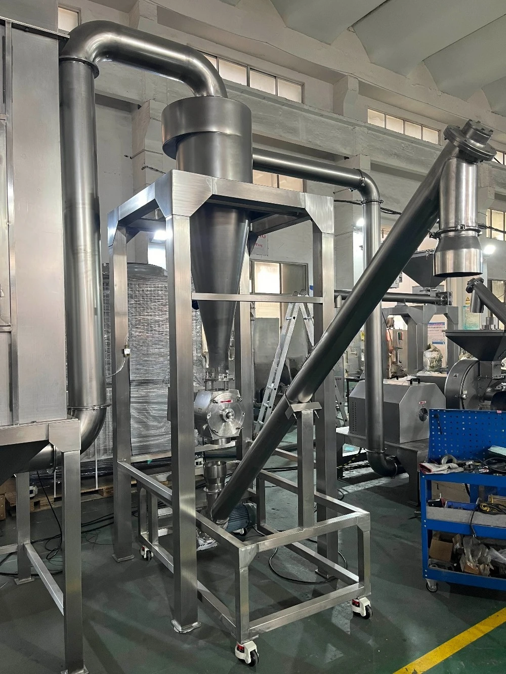 Stainless Steel Auger Screw Conveying Machine Grain Screw Feeder Conveyor Manufacturer