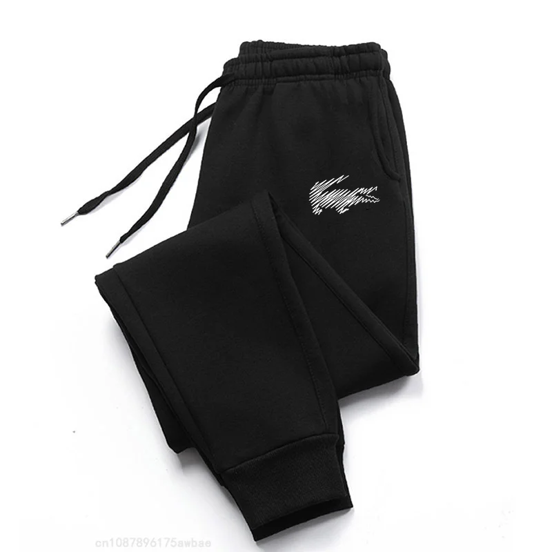 

Autumn and Winter Men Jogging Sweatpants Daily Sweatpants Casual Lace-up Pants 2024 New Fashion Four Seasons Comfort Men S-3XL