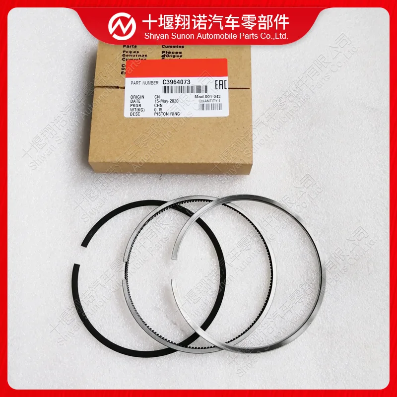 

2 шт. для деталей двигателя Cummins, поршневое кольцо 3964073 5267662 5297914 5320276