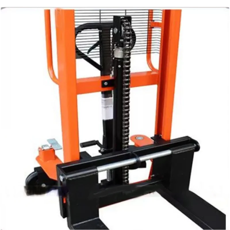 QHC2016 Manual Stacker 2 Ton 1.6M Hand Pallet Manual Stacker Hydraulic Manual Lifting Pallet Forklift Used for Transporting Good