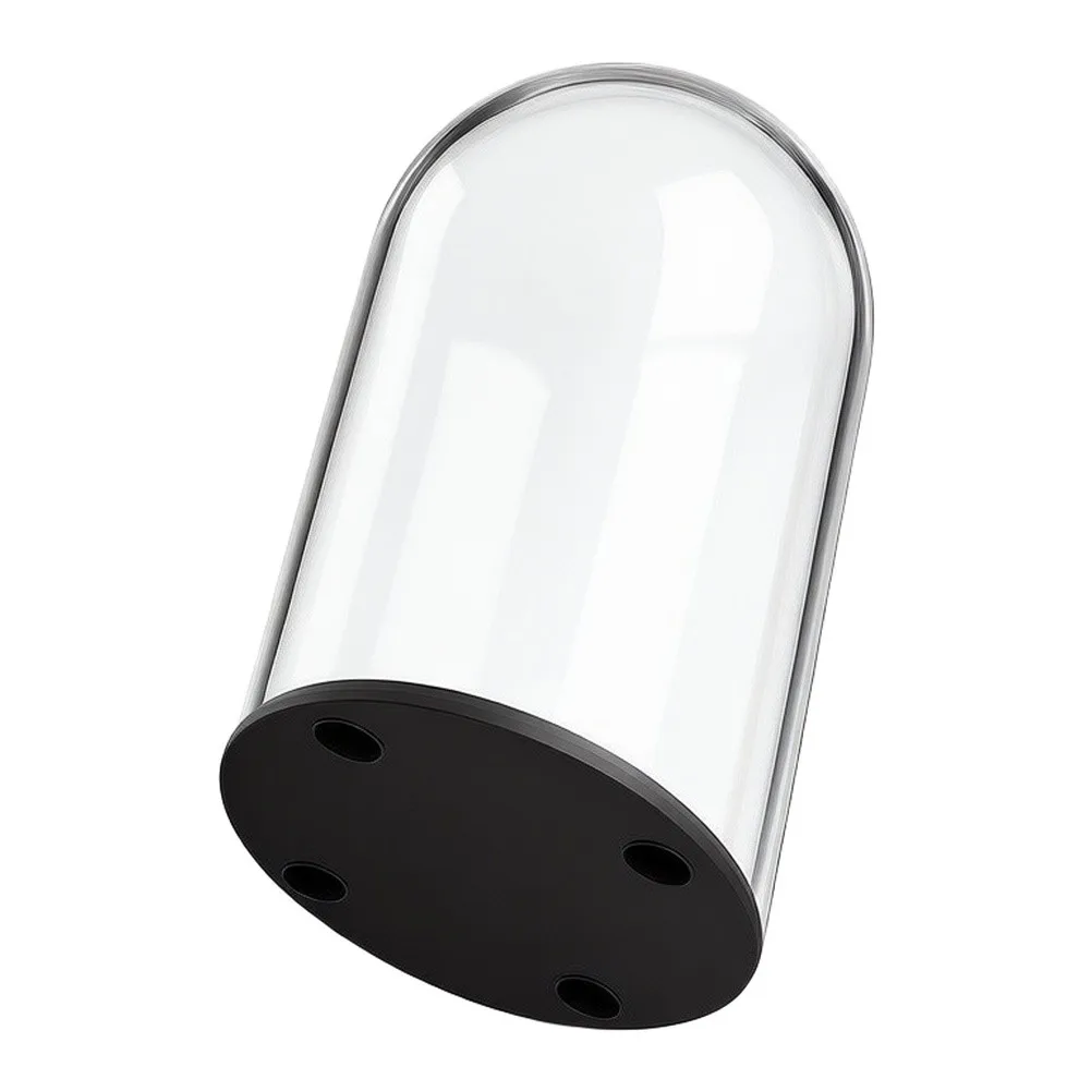 Clear Round Display Case 21cm Height Dust For Proof PC Protection Box For Game Action Figures Collectibles Home Decor