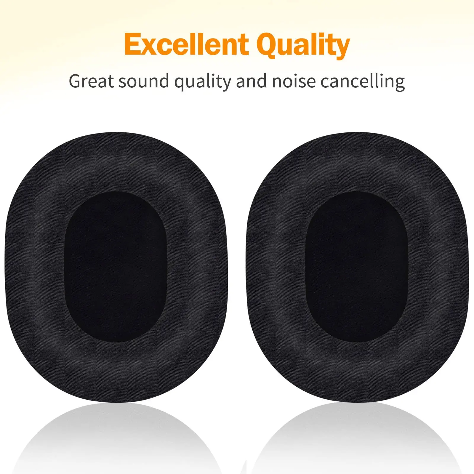 وسادات أذن بديلة من جل الثلج من ZUODUO لسماعات الرأس Skullcandy Hesh 3/ANC/Evo & Crusher اللاسلكية/ANC/Evo/360 والمكان ANC فوق الأذن