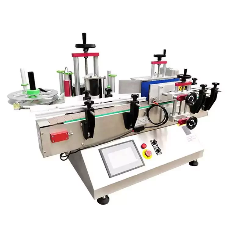 Круглая этикетка Стеклянная банка Автоматическая горизонтальная вертикальная этикетировочная машина для круглых бутылок Этикетировочная машина
