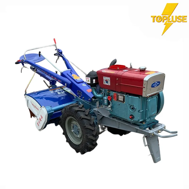Customized Small Diesel Walking Tractor 10hp Agricultural Power Tiller Diesel Engine for Sale