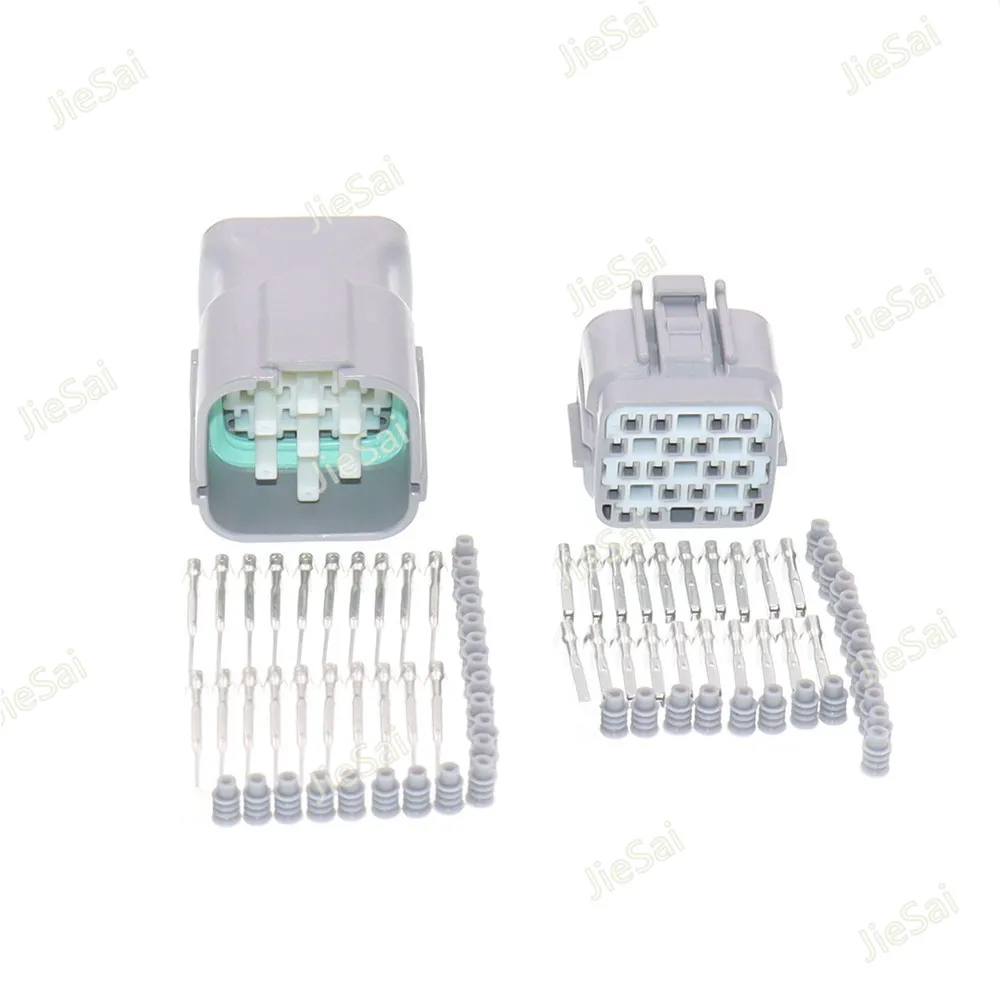 20 Pin 6189-0714 6188-0494 Auto Excavator Hydraulic Pump Waterproof Socket Car Electrical Control Board Plug
