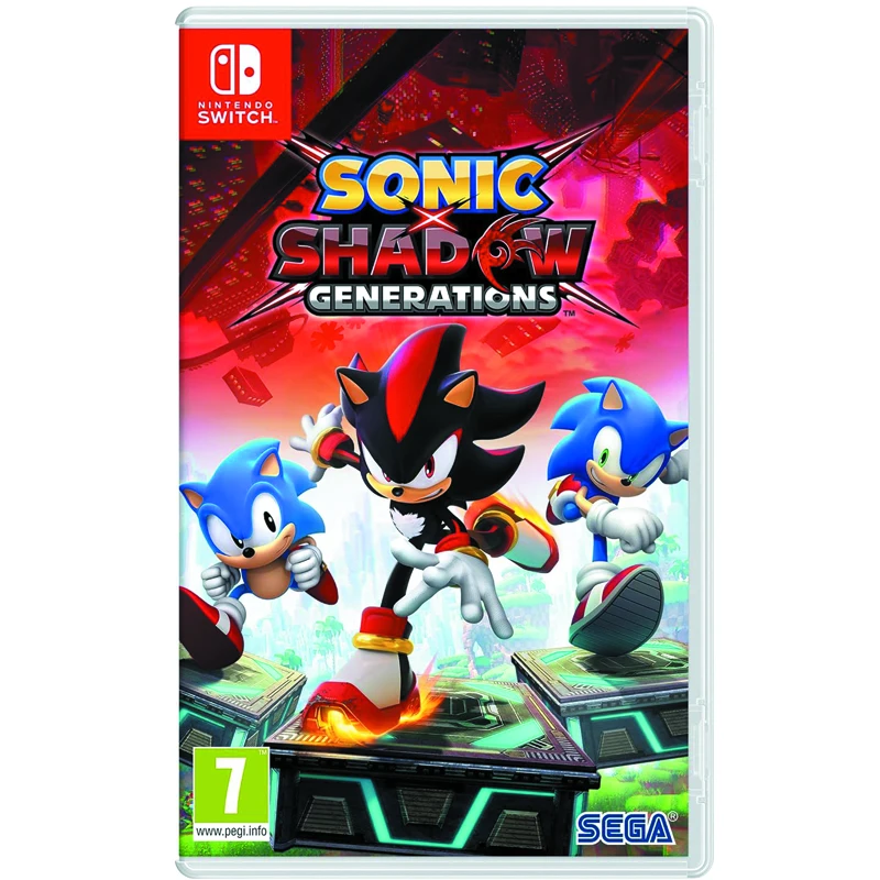 Sonic x Shadow Generations Nintendo Switch Video Game - EU Version Region Free