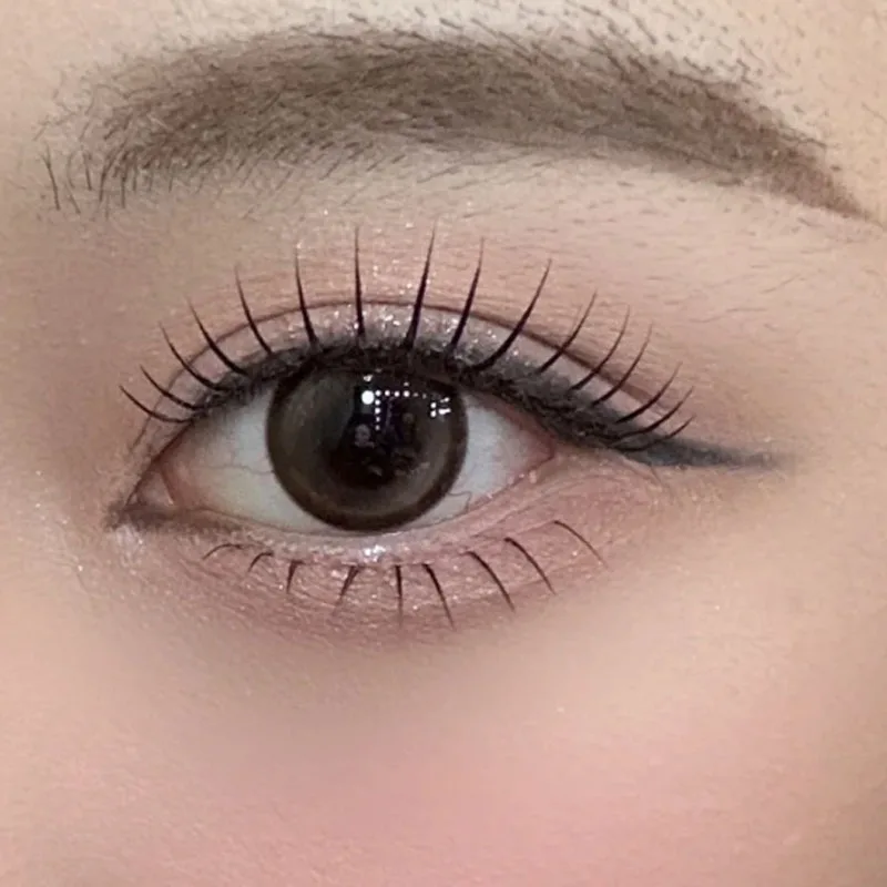 Novo ídolo coreano cílios naturais em forma de u tira fina cílios macios mangá extensões de cílios postiços cílios em quadrinhos olhos maquiagem