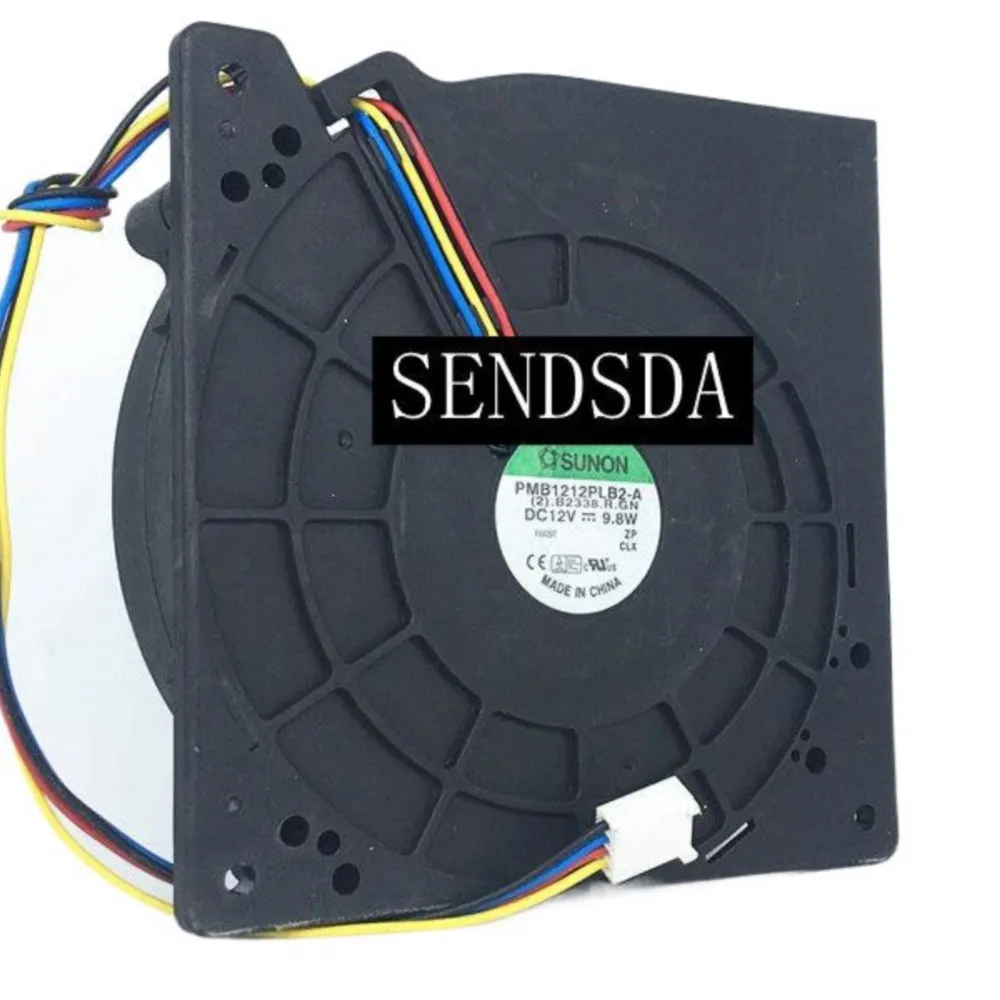 Original Sunon PMB1212PLB2-A 12CM 12032 12V 9.8W PWM fan switch server inverter fan