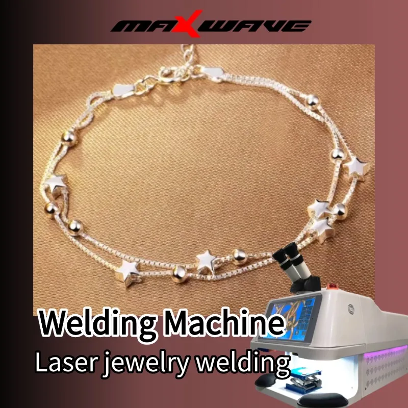 Maxwave 230W+ YAG Laser Welding Machine System for Dissimilar Alloys, High Precision for Jewelry, Electronics, and Metal Parts