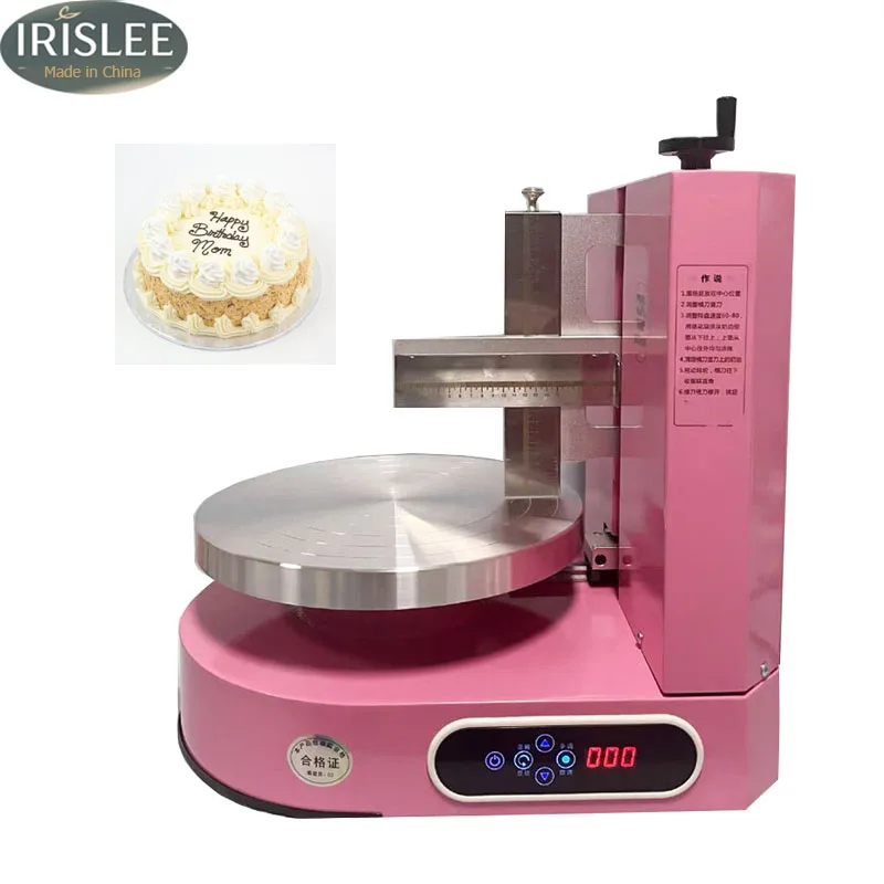 Automatic Cake Embryo Plastering Machine Lazy Baking Equipment Smearing Shortcake Dessert Smearing Machine