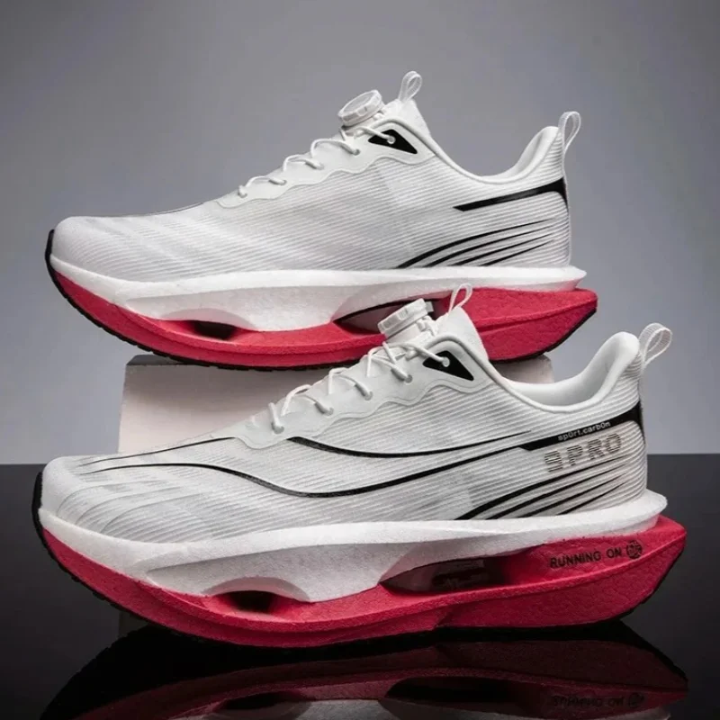 

Running Shoes Carbon Board Marathon Men Sports Breathable Lightweight Women's Comfortable Athletic Nonskid Casual Sneakers