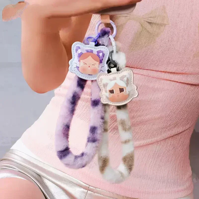 

100% подлинная POP MART CRYBABY Wild But Cutie Series слепая коробка игрушка ремешок для мобильного телефона аниме фигурка орнамент подарок для коллекционеров