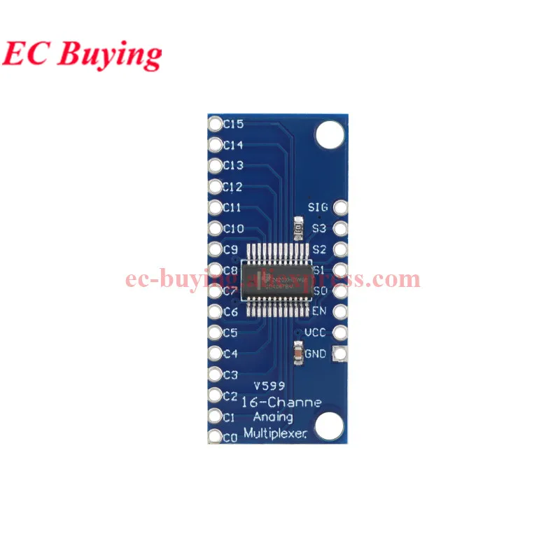 1-50Pcs CD74HC4067 74HC4067 CMOS 16-Channel Way ADC Analog Digital Multiplexer High-speed Breakout Board Module For Arduino DIY